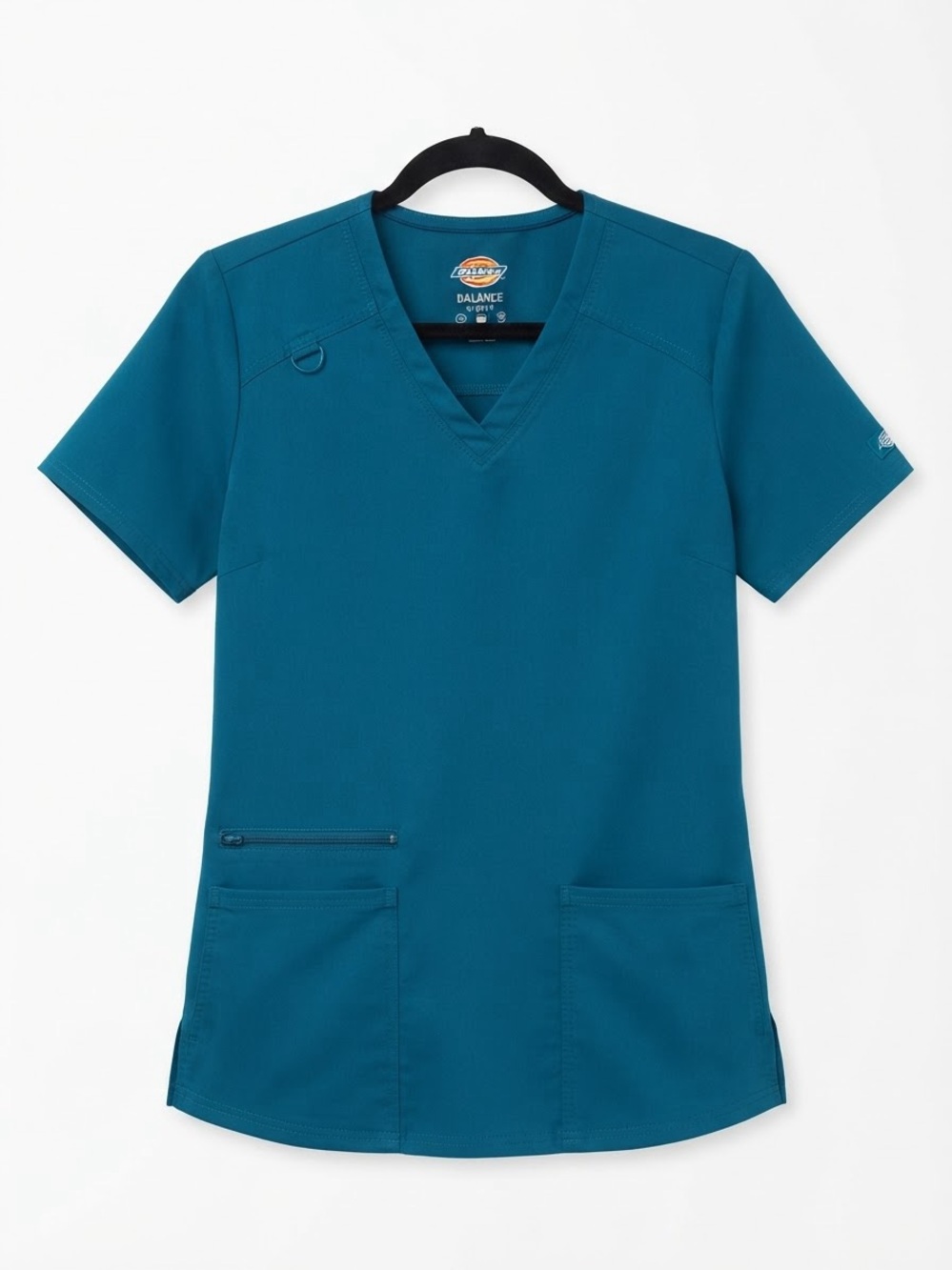 Dickies Balance Women's Scrub Top size small flexible sides